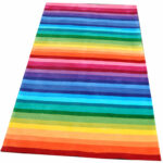 Handtuft Stripes 3782-01 Aufwändige Handarbeit, in Verbindung mit hochwertigem, wolltexturiertem Acryl-Markengarn, geben diesem Teppich seine einmalige Farbbrillanz, der filigrane Konturschnitt verleiht den Motivdetails eine unglaubliche Lebendigkeit.