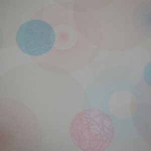 Erismann Vliestapete 10116-05 Kreise weiß rosa blau
