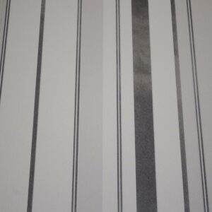 Erismann Vliestapete 10139-10 Streifen weiß grau schwarz