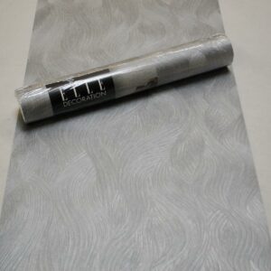 Erismann Vliestapete 10151-10 Wellen grau silber