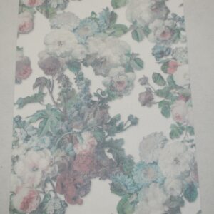 Erismann Vliestapete 10153-01 Floral weiß rosa grün