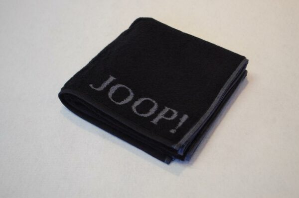 JOOP! Handtuch 1600 Doubleface 90 Schwarz