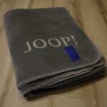 JOOP! Wohndecke Uni-Doubleface Graphit-Rauch 
 	KOSTENLOSER VERSAND 1