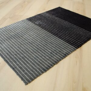 Schöner Wohnen Fußmatte Manhattan Streifen anthrazit/grau