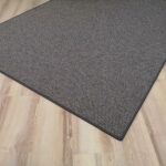 Teppich Flachgewebe Natura dunkel beige, umkettelt 1