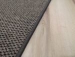 Teppich Flachgewebe Natura dunkel beige, umkettelt 4