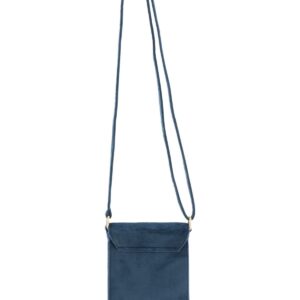Pip Studio Handtasche Phone Bag Velvet Quilted Dark Blue