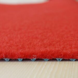 Rasenteppich nach Maß in Standard-Plus-Qualität, Farbe rot