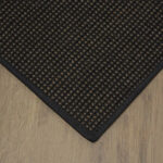 Sisalteppich umkettelt, Farbe ebenholz gemustert Hochwertiger Sisalteppich mit farblich passender Umkettelung. 1