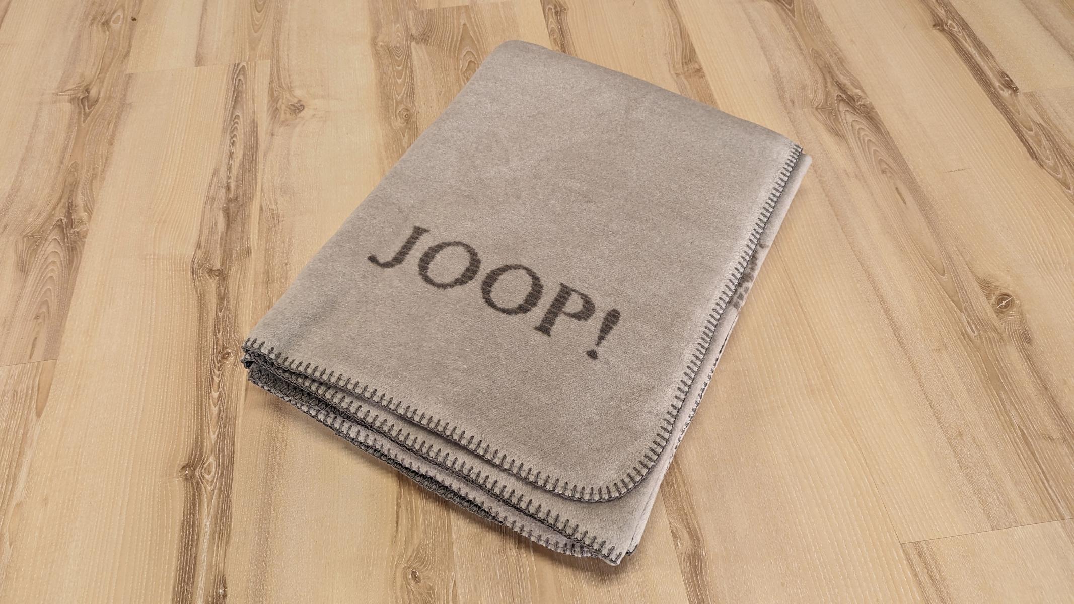 JOOP! Wohndecke Faded Cornflower Stein – janning-shop