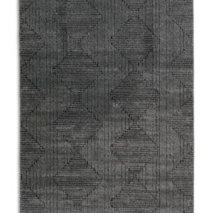 SCHÖNER WOHNEN Pure Design Streifen Raute anthrazit 6317 243 040 2