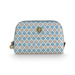 Pip Studio Coby Cosmetic Bag Triangle Small Mojo Blue (Kopie) 1