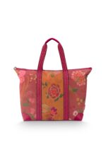 Pip Studio Reisetasche Tilda Tote Bag Large Bodhi Flower Pink