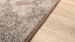 Schlingen Teppich Mars umkettelt beige braun 4