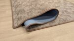 Schlingen Teppich Mars umkettelt beige braun 3