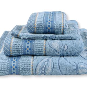 Pip Studio Handtuch Jasmin Jacquard Light Blue (Kopie) 2