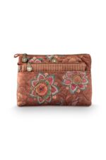 Pip Studio Caryn Cosmetic Bag Combi Mumbai Morning braun 1