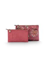 Pip Studio Caryn Cosmetic Bag Combi Mumbai Morning Pink rosa 2