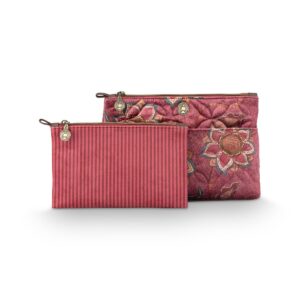 Pip Studio Caryn Cosmetic Bag Combi Mumbai Morning Pink rosa 2