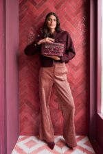 Pip Studio Beauty Case Cleo Flora Bangelore Dark Pink rosa 4