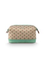 Pip Studio Cooper Cosmetic Purse Large Jaipur Flower Khaki-Green (Kopie) 1