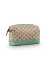 Pip Studio Cooper Cosmetic Purse Large Jaipur Flower Khaki-Green (Kopie) 2