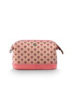 Pip Studio Cooper Cosmetic Purse Large Jaipur Flower Sand-Pink 1