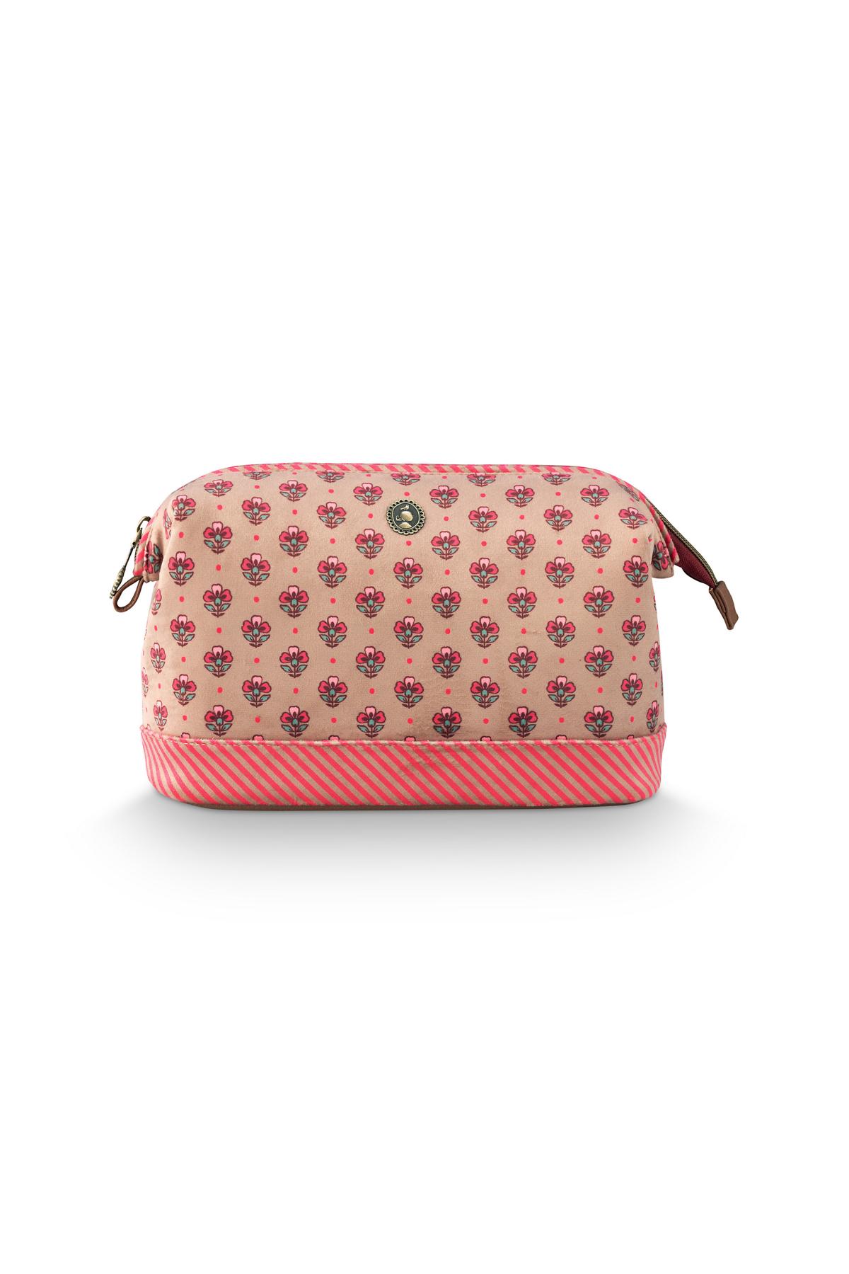 Pip Studio Cooper Cosmetic Purse Large Jaipur Flower Sand-Pink Pip Studio Cooper Cosmetic Purse Large Jaipur Flower Sand-Pink 1