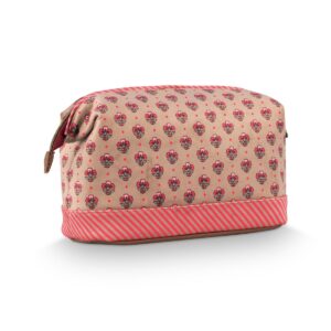 Pip Studio Cooper Cosmetic Purse Large Jaipur Flower Sand-Pink 2