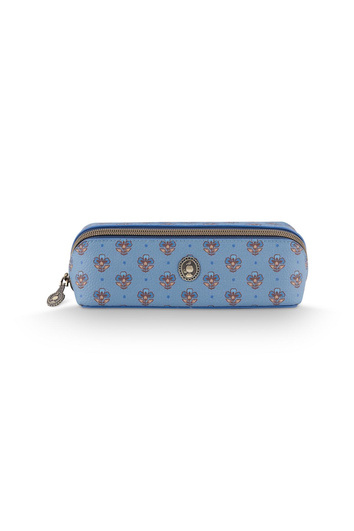 Pip Studio Cyrille Cosmetic Bag Small Jaipur Flower Blue Pip Studio Cyrille Cosmetic Bag Small Jaipur Flower Blue 1