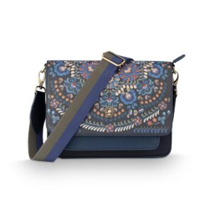 Pip Studio Handtasche Fenna Cross Body Bag Medium Il Ricamo dunkel blau 1
