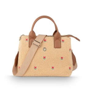 Pip Studio Handtasche Fia Medium Teddy Sand beige 1
