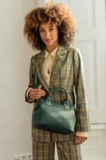 Pip Studio Handtasche Fia Shoulder Bag Medium Grün 4