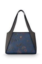 Pip Studio Schultertasche Filou Medium Bodhi Flower blau 1