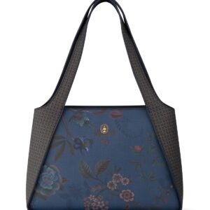 Pip Studio Schultertasche Filou Medium Bodhi Flower blau 1