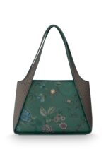 Pip Studio Schultertasche Filou Medium Bodhi Flower grün 1