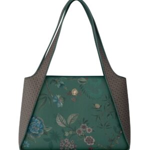 Pip Studio Schultertasche Filou Medium Bodhi Flower grün 1