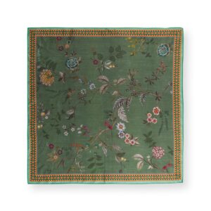 Pip Studio Schal Bodhi Flower Grün 2