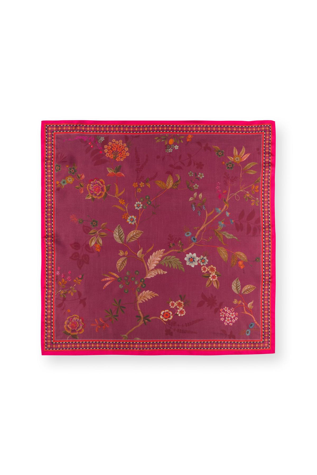 Pip Studio Schal Bodhi Flower Rot Pip Studio Schal Bodhi Flower Rot (Kopie) 1