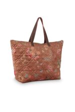 Pip Studio Reisetasche Tilda Tote Bag Large Mumbai Morning Braun 2