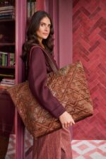 Pip Studio Reisetasche Tilda Tote Bag Large Mumbai Morning Braun 4