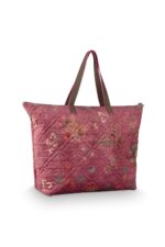 Pip Studio Reisetasche Tilda Tote Bag Large Mumbai Morning Pink rosa 2