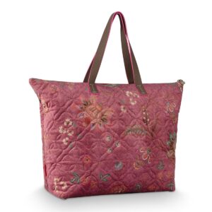Pip Studio Reisetasche Tilda Tote Bag Large Mumbai Morning Pink rosa 2