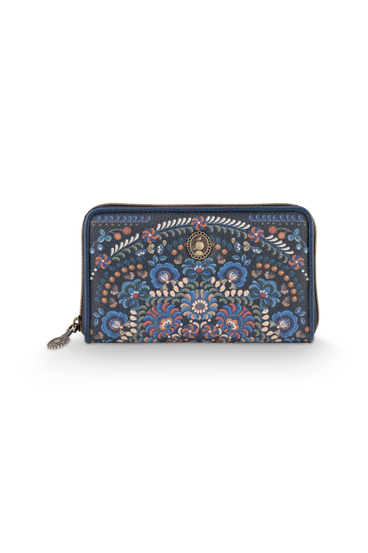 Pip Studio Geldbörse Willow Wallet Il Ricamo dunkel blau Pip Studio Geldbörse Willow Wallet Il Ricamo dunkel blau 1