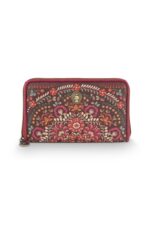 Pip Studio Geldbörse Willow Wallet Il Ricamo dunkel rot 1