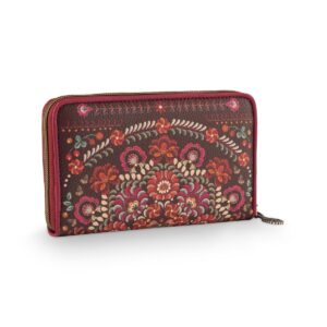 Pip Studio Geldbörse Willow Wallet Il Ricamo dunkel rot 2